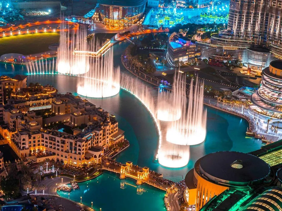 דירות דובאי Palmbay 1Br Full Burj Khalifa & Fountain View