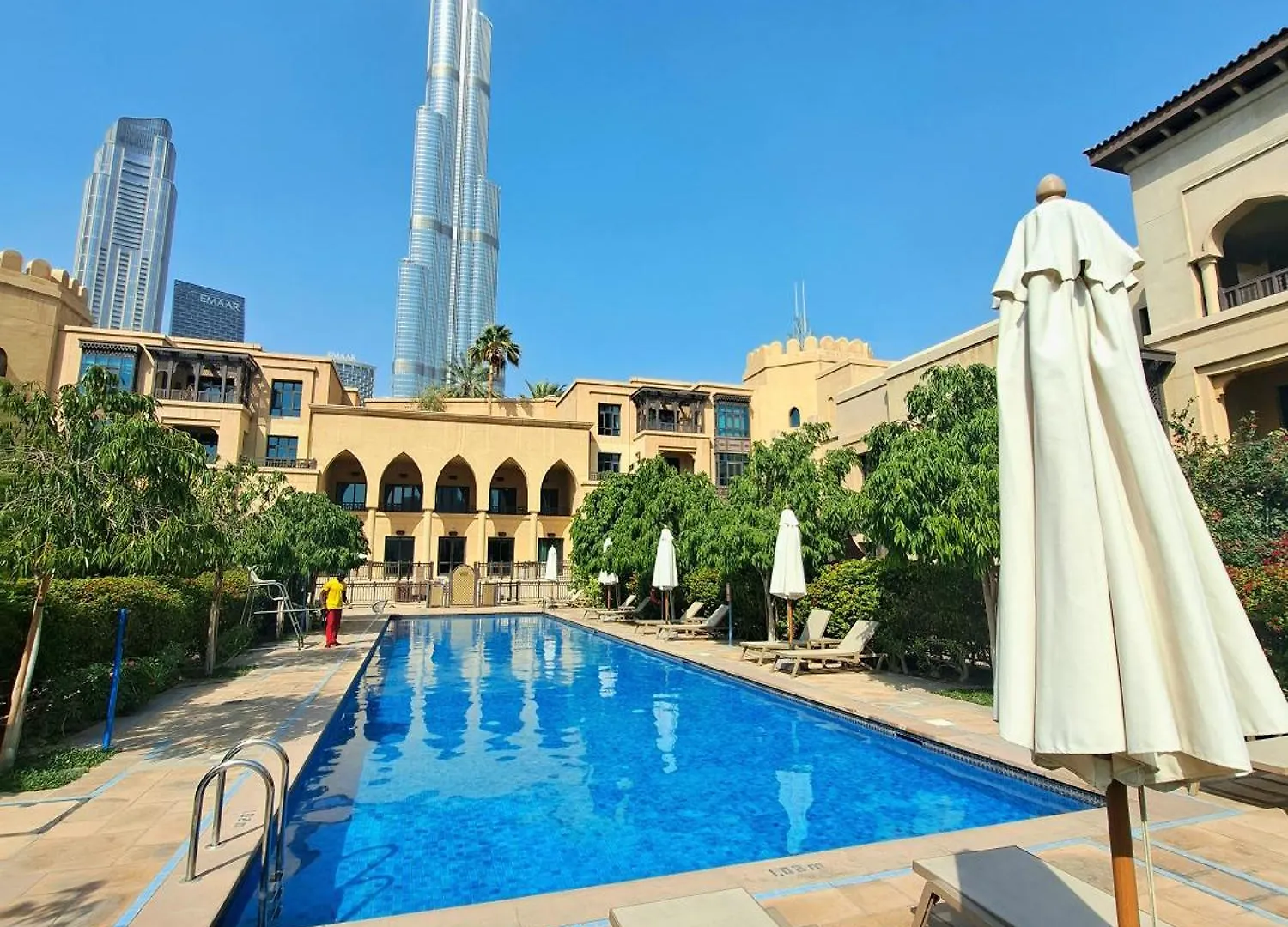 דירות דובאי Palmbay 1Br Full Burj Khalifa & Fountain View