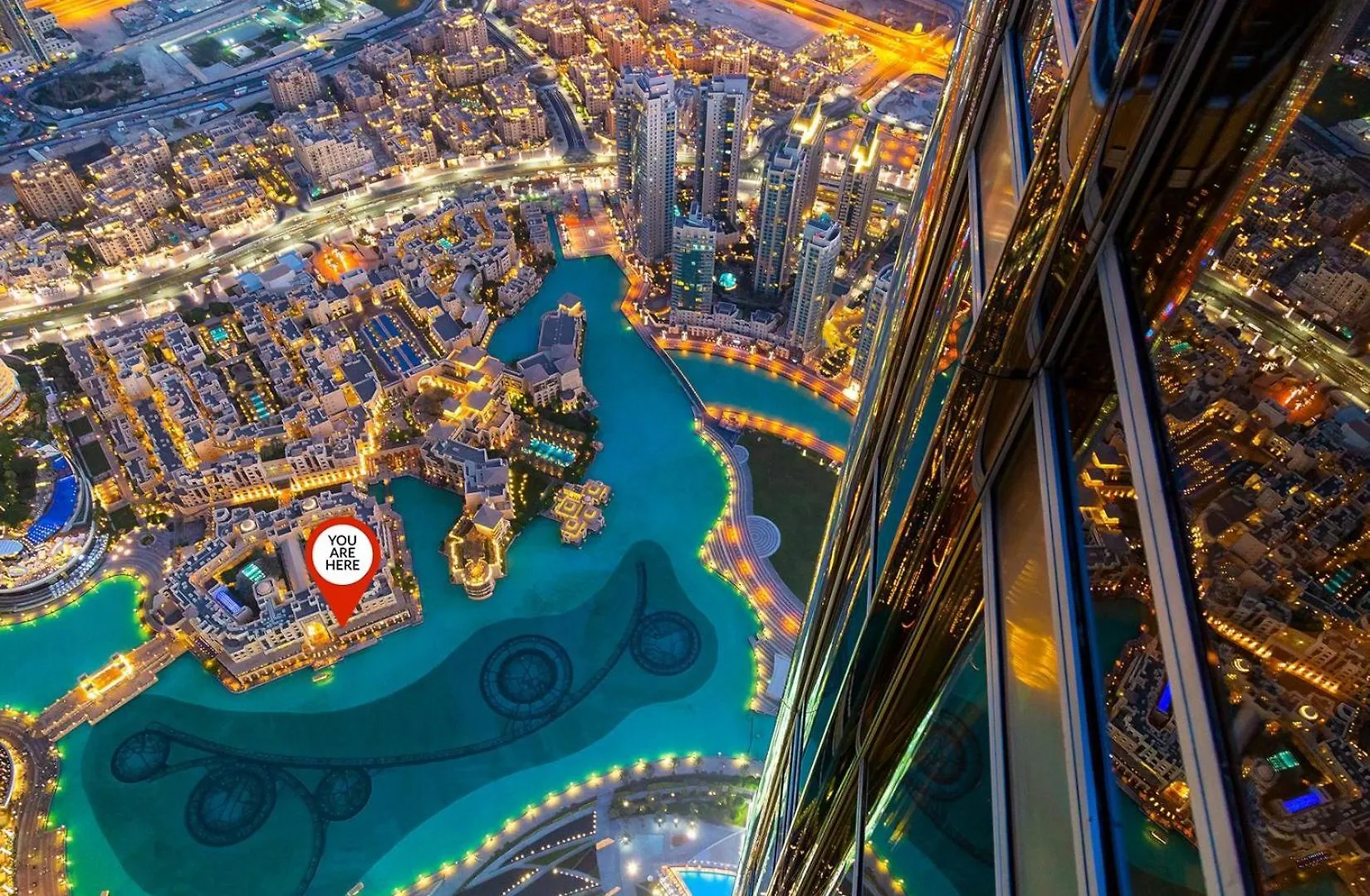 דירות דובאי Palmbay 1Br Full Burj Khalifa & Fountain View