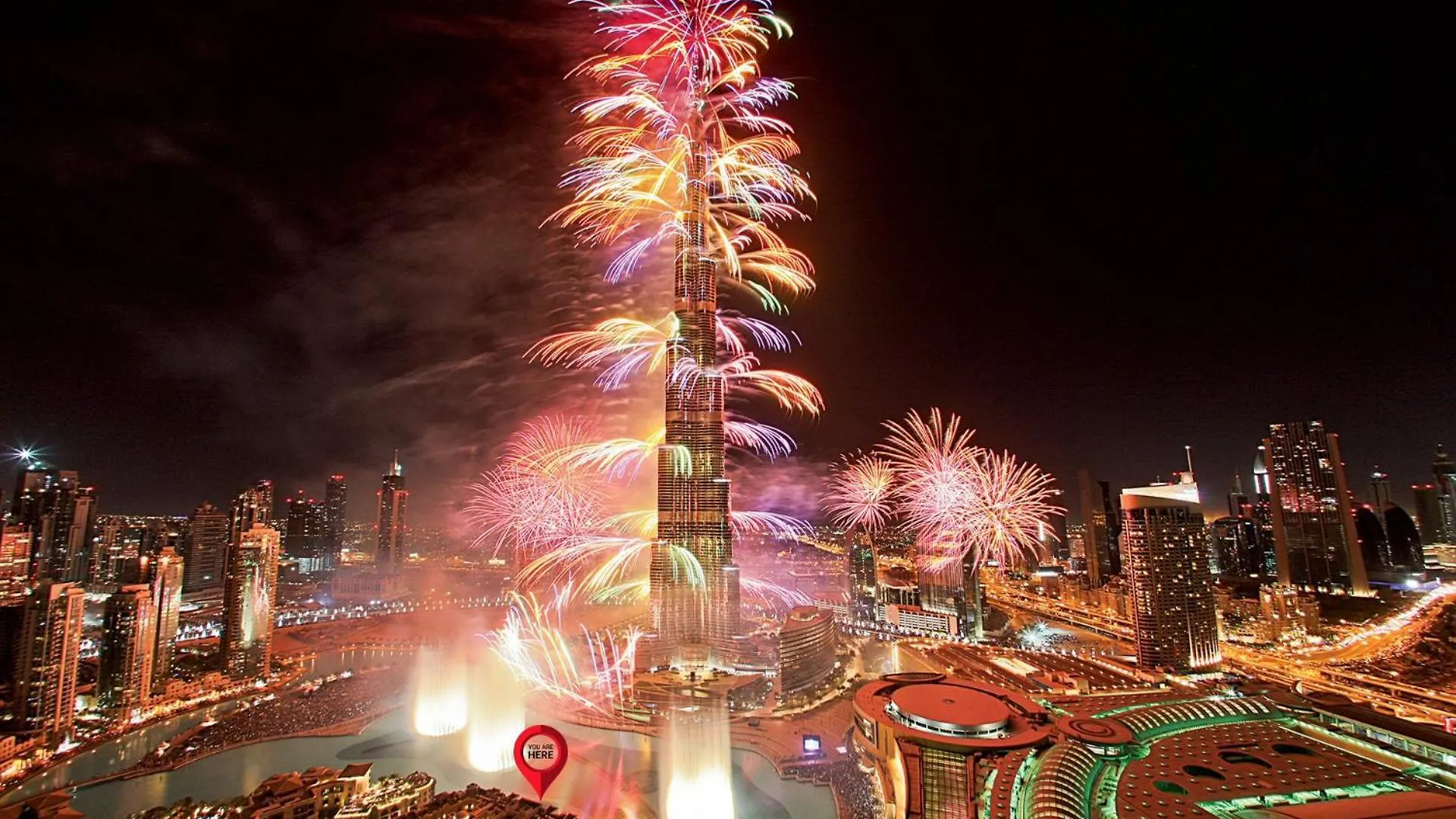 דירות דובאי Palmbay 1Br Full Burj Khalifa & Fountain View